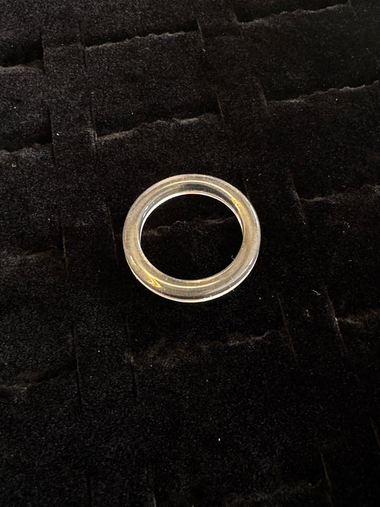 Clear Stacking Ring