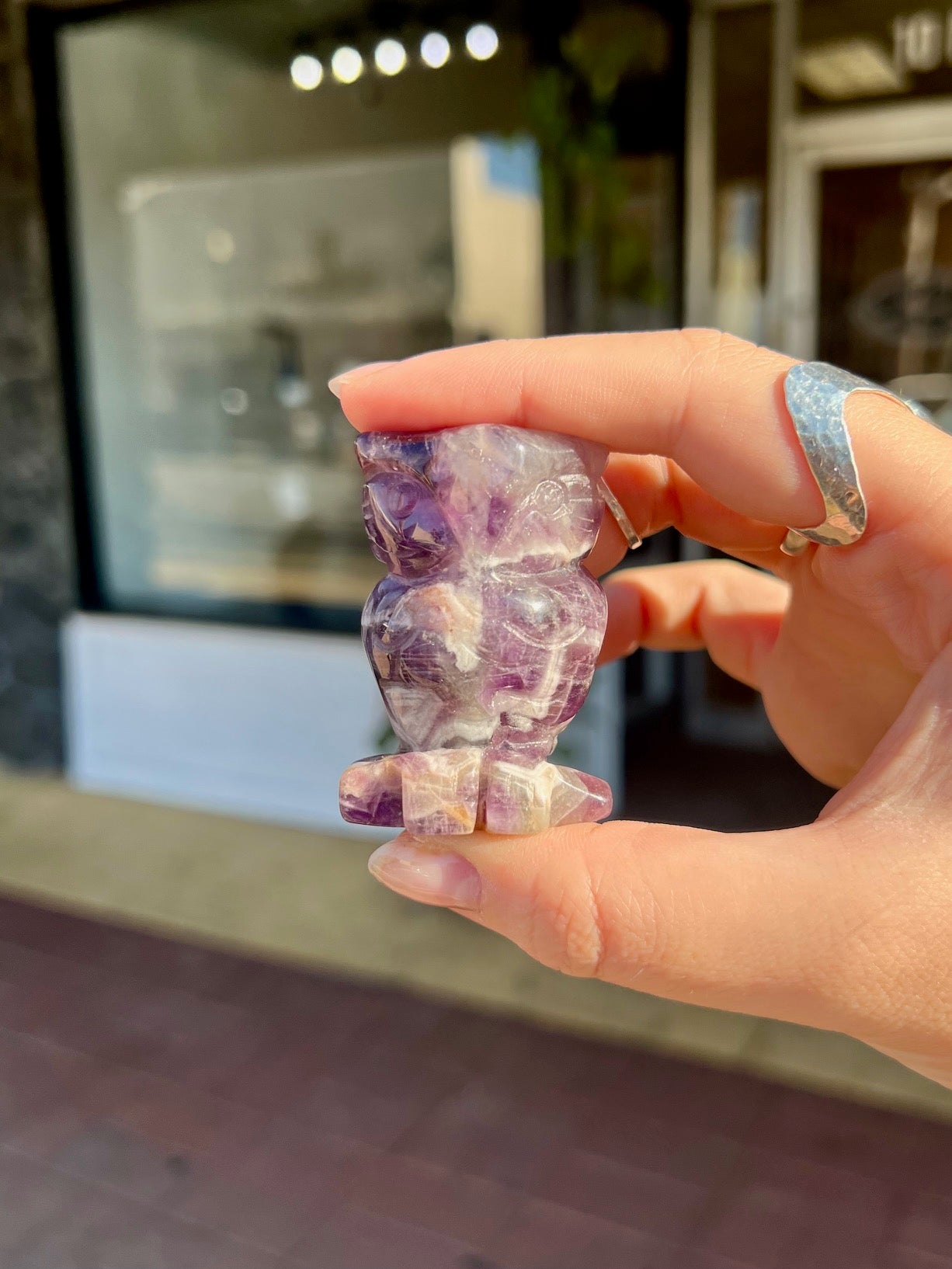 Amethyst Owl Animal Crossing Totem