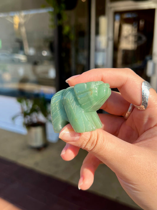 Aventurine Bear Animal Crossing Totem