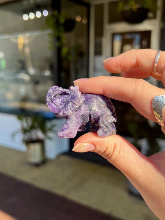 Amethyst Elephant Animal Crossing Totem