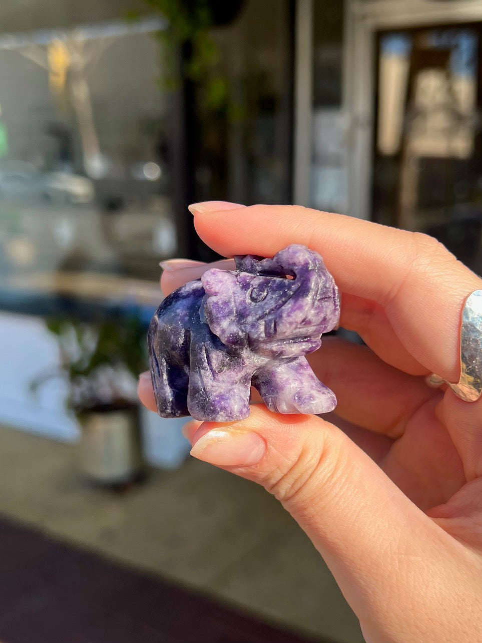 Amethyst Elephant Animal Crossing Totem