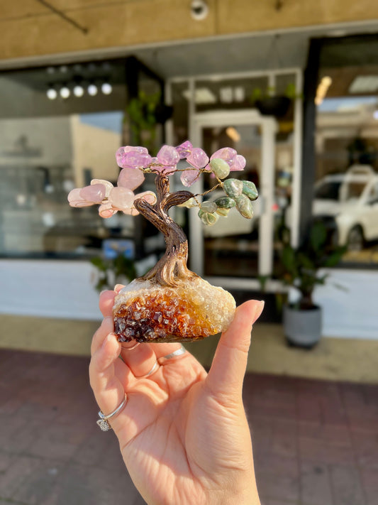 Multi Gemstone Crystal Tree of Life