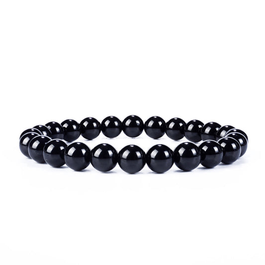 Black Tourmaline Stretch Bracelet