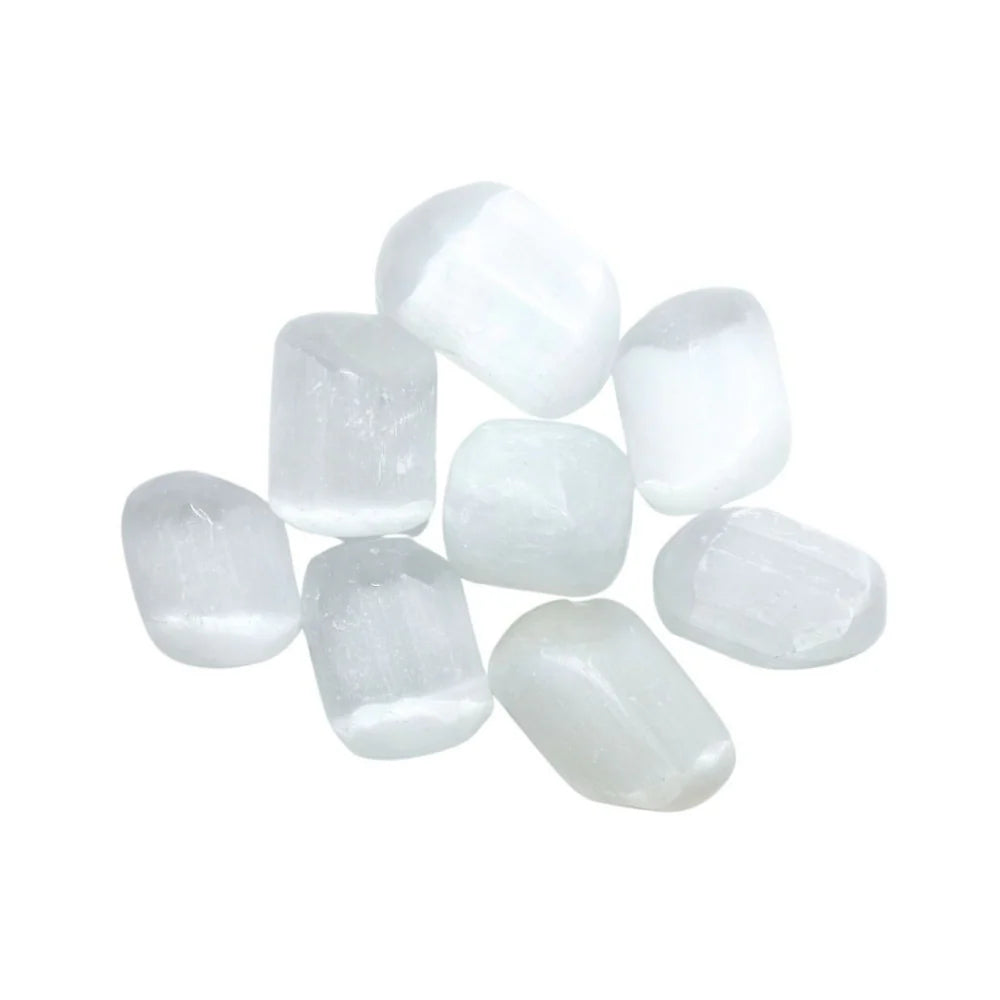 Selenite Tumbled Eggs