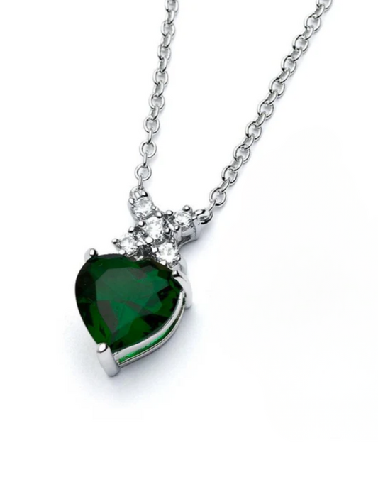 XO Emerald Heart NK .925