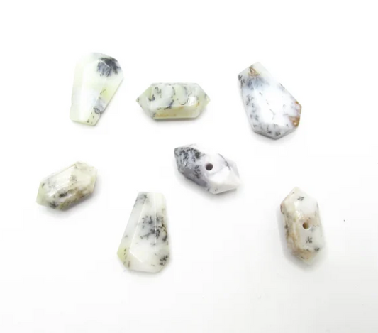 Dendritic Agate Beads