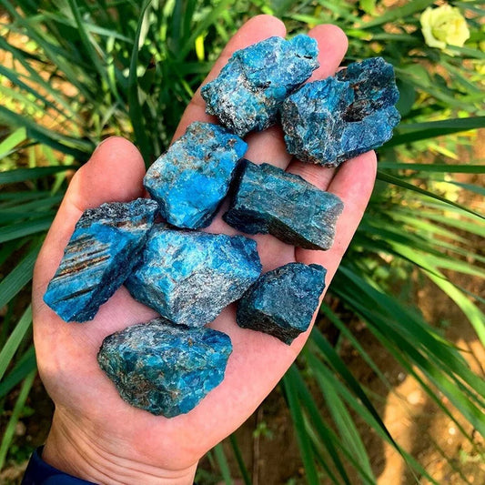 Raw Blue Apatite