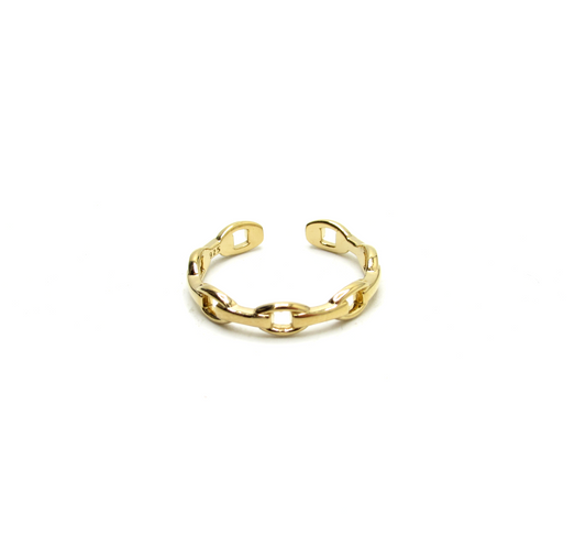 Gold Chain Toe Ring