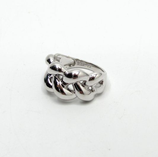 Bubble Chain Ring .925