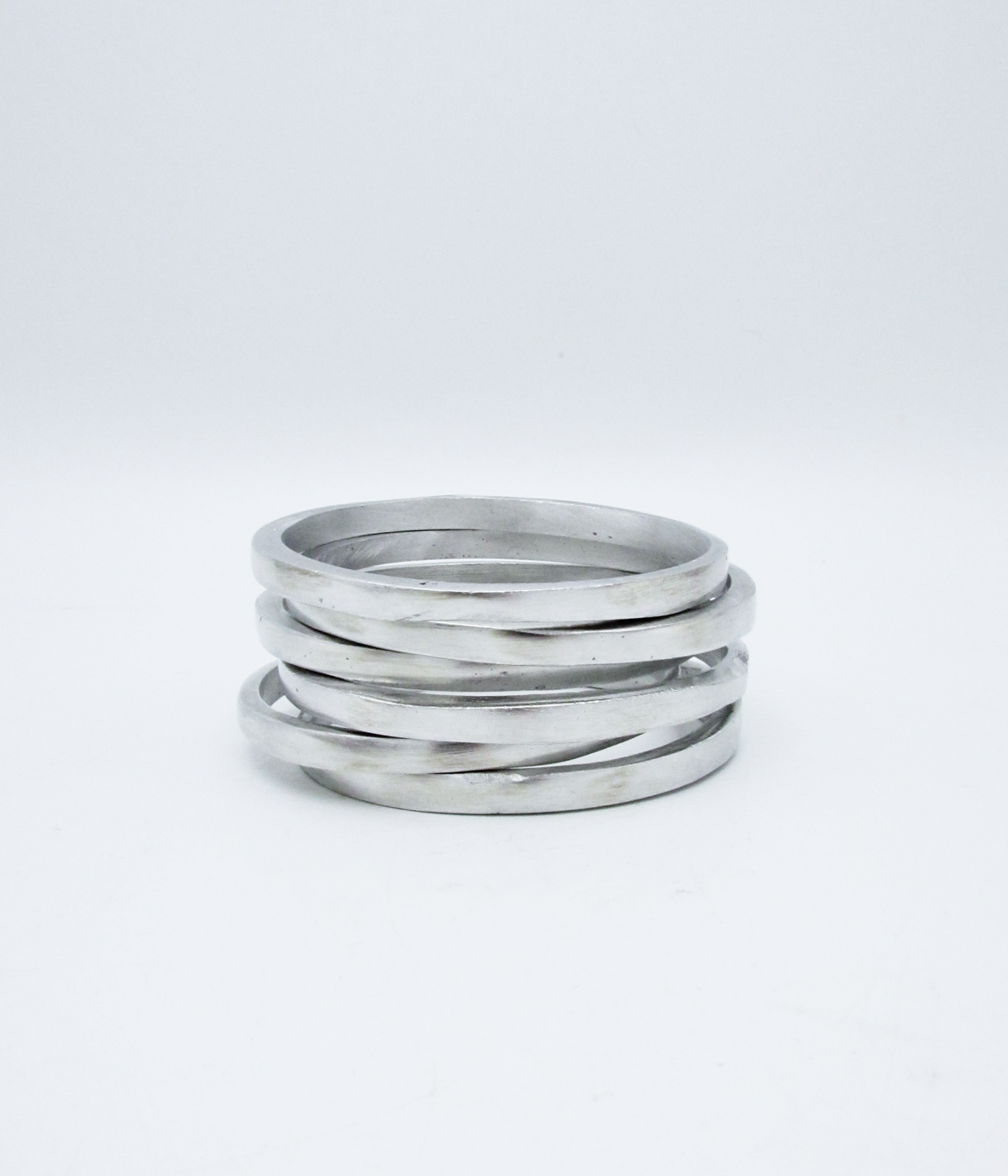 Handmade Recycled Aluminum Bangles