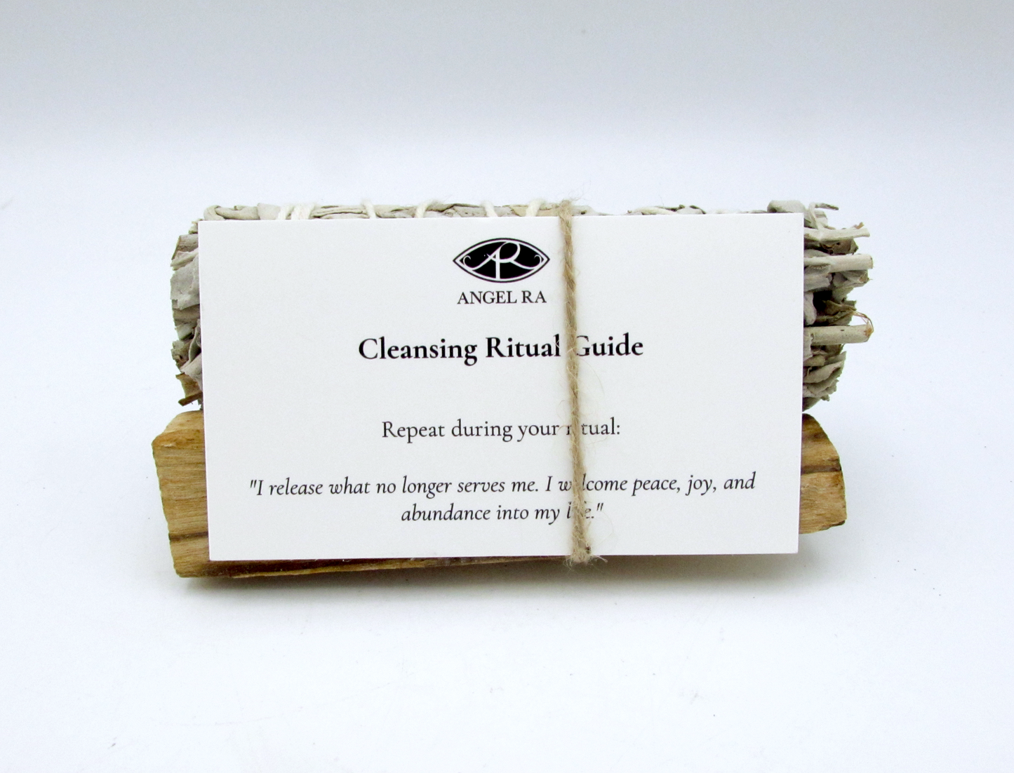 The Reset Ritual | White Sage, Palo Santo, & Selenite Cleansing Kit