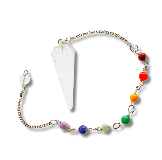 Clear Quartz Pendulum