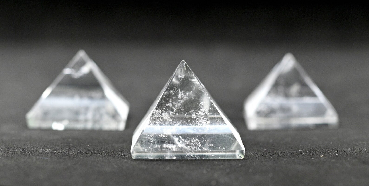 Clear Quartz Pyramid Mini