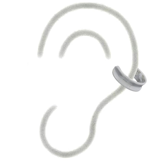 Concave Ear Cuff .925