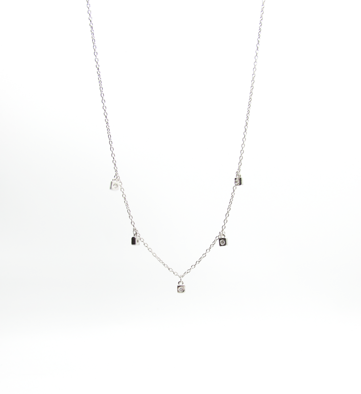 Cubic Sparkle Necklace .925