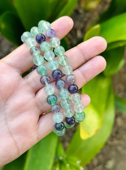 Fluorite Stretch Bracelet 8mm