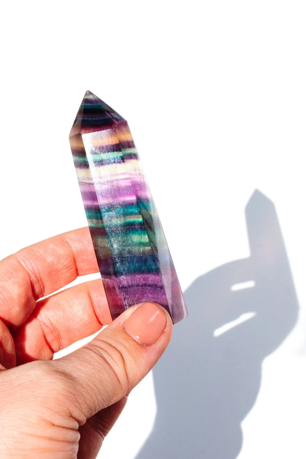 Rainbow Fluorite Tower