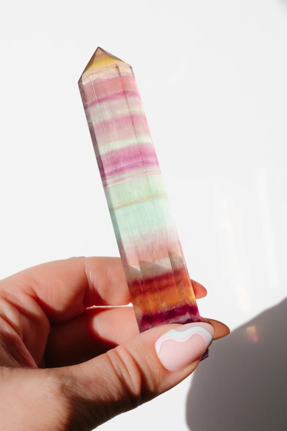 Rainbow Fluorite Tower