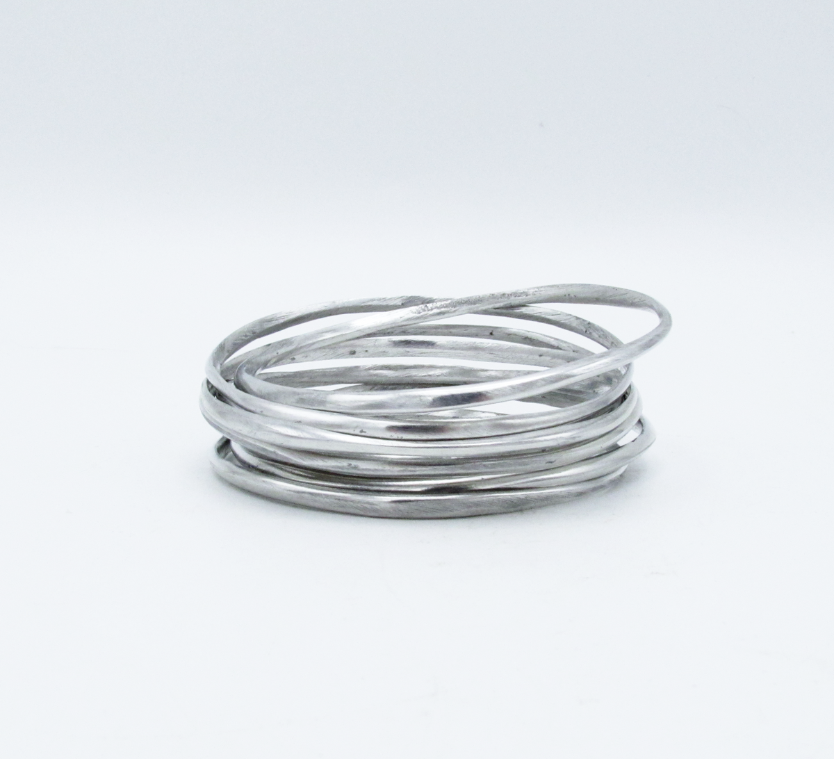 Handmade Recycled Aluminum Bangles