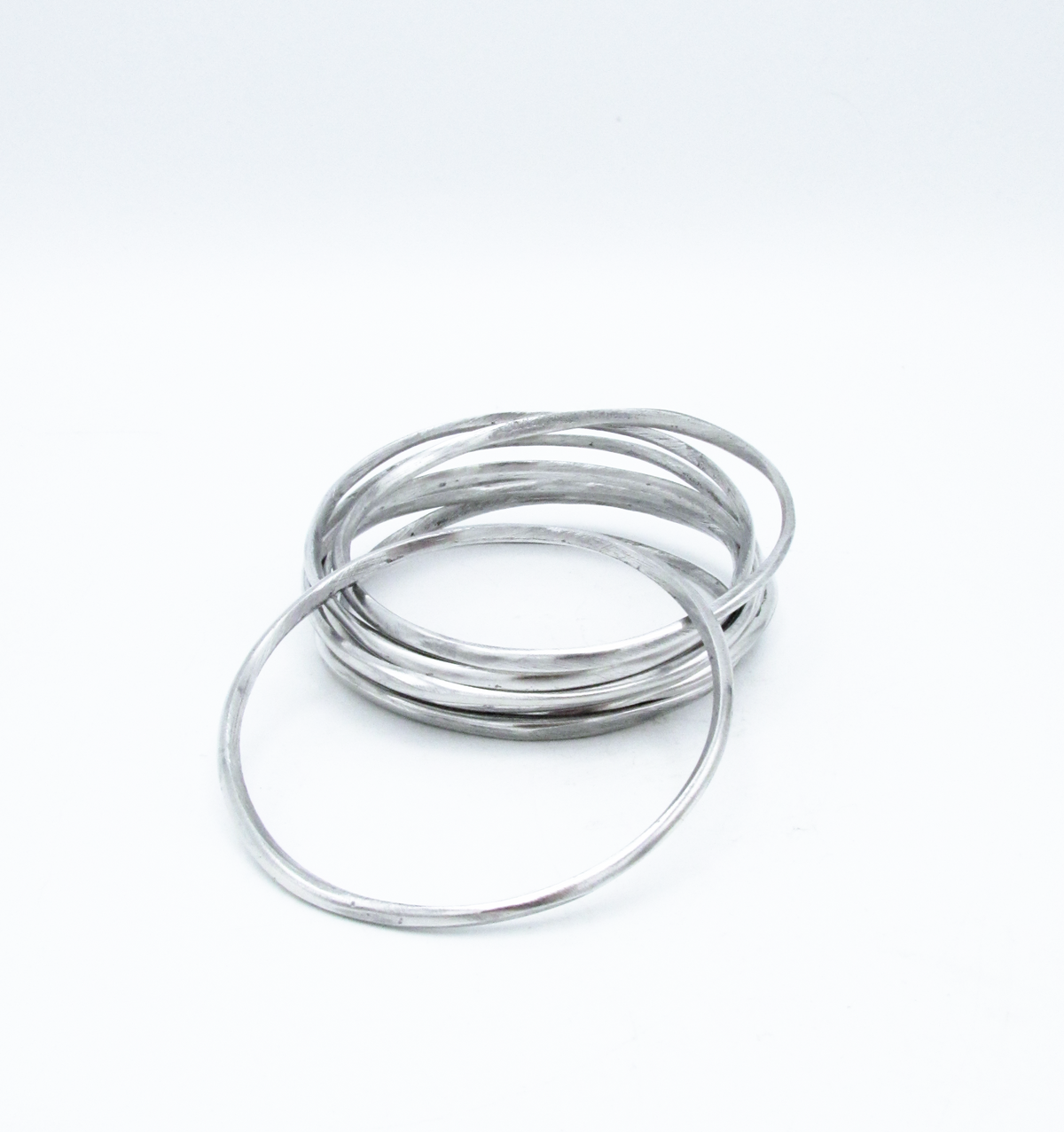 Handmade Recycled Aluminum Bangles