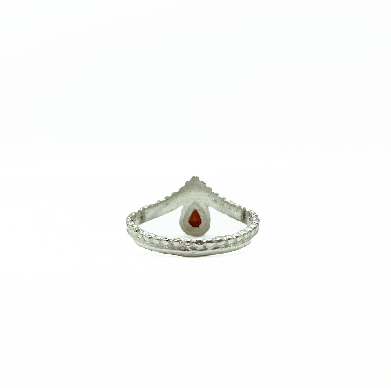 Garnet Tiara Ring .925