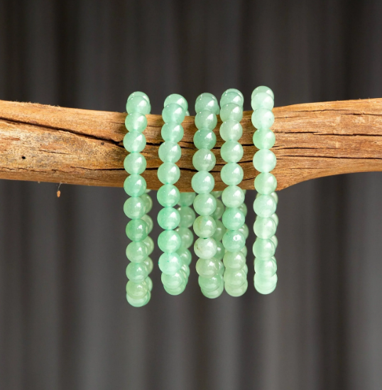 Green Aventurine Stretch Bracelet