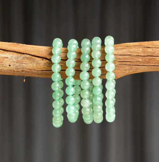 Green Aventurine Stretch Bracelet