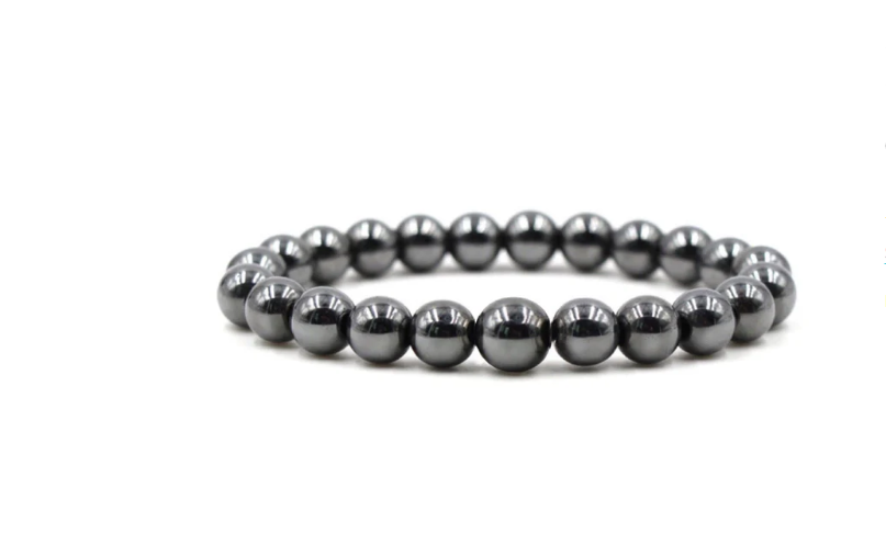 Hematite Stretch Bracelet 8mm