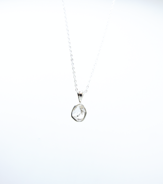 Herkimer Diamond Pendant – Sterling Silver .925