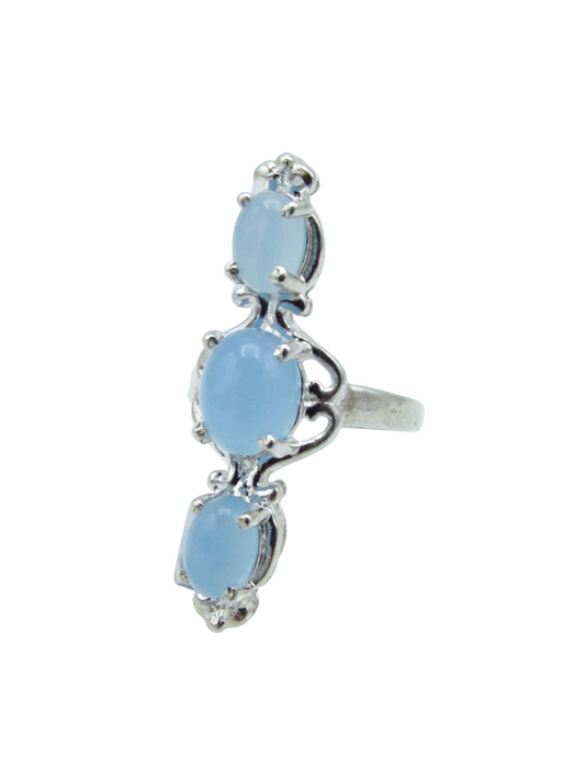 House of Chalcedony Ring .925