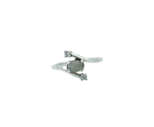 Labradorite Shooting Stars Ring | Sterling Silver