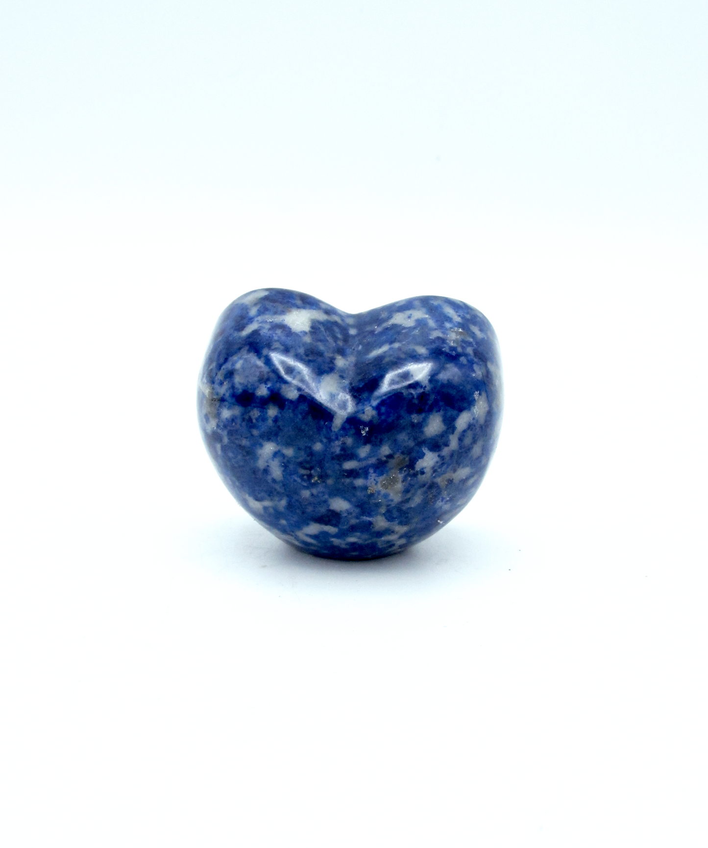Hand-Carved Lapis Lazuli Heart Clock