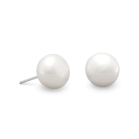 Freshwater Pearl Studs .925