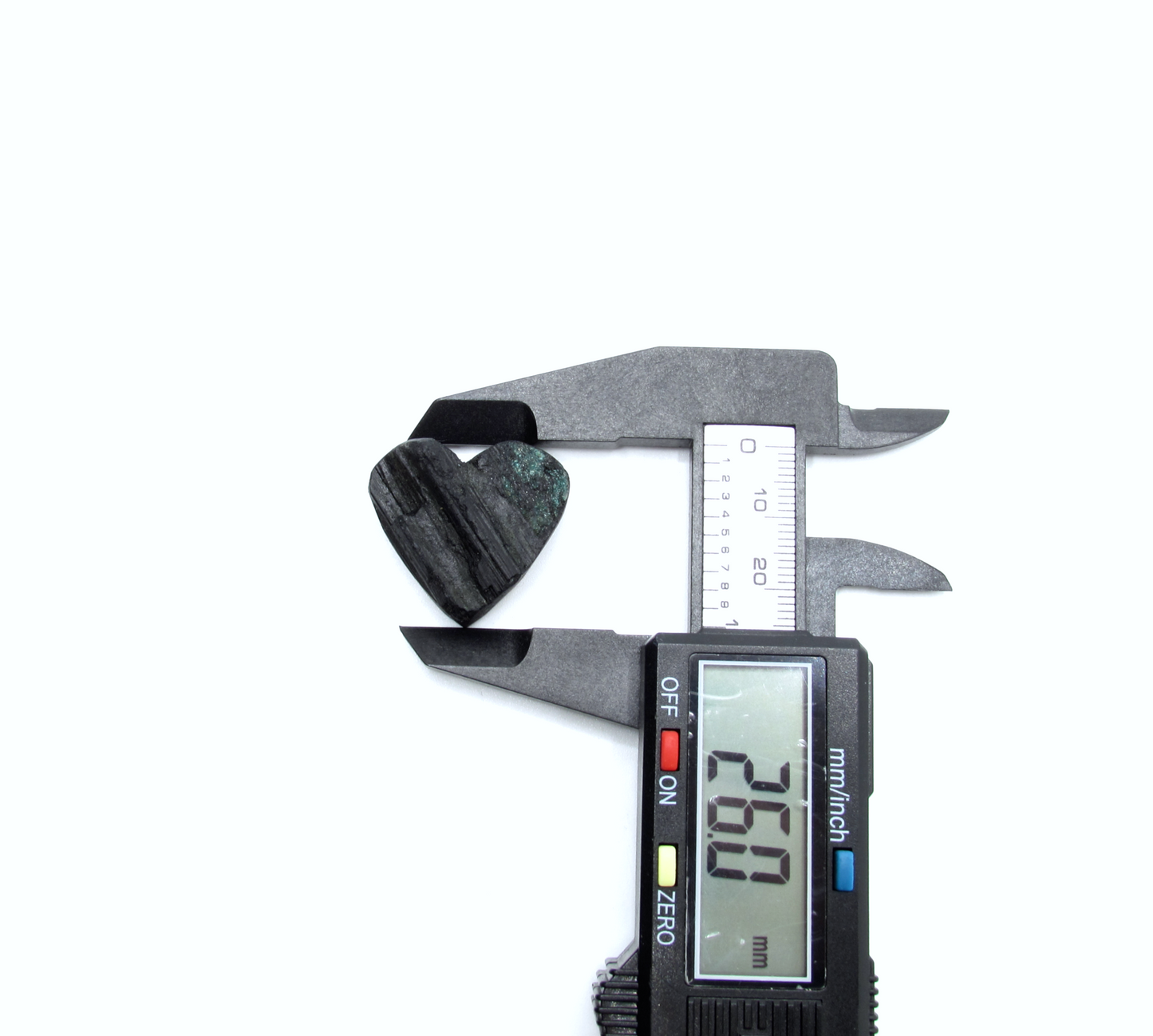 Mini Black Tourmaline Hearts