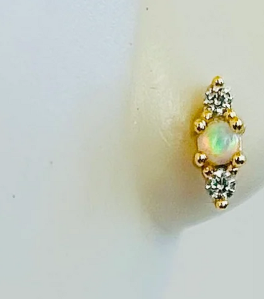 GP Mini Opal CZ Earrings