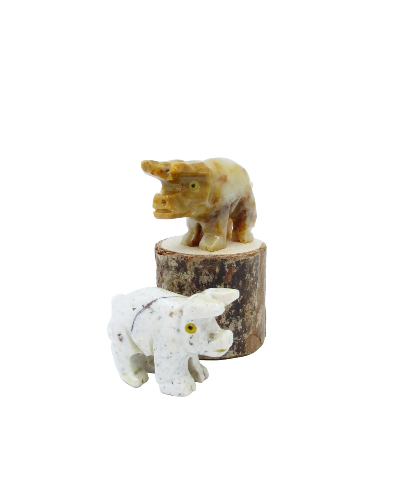 Hand-Carved Soapstone Animals | Collectible Figures