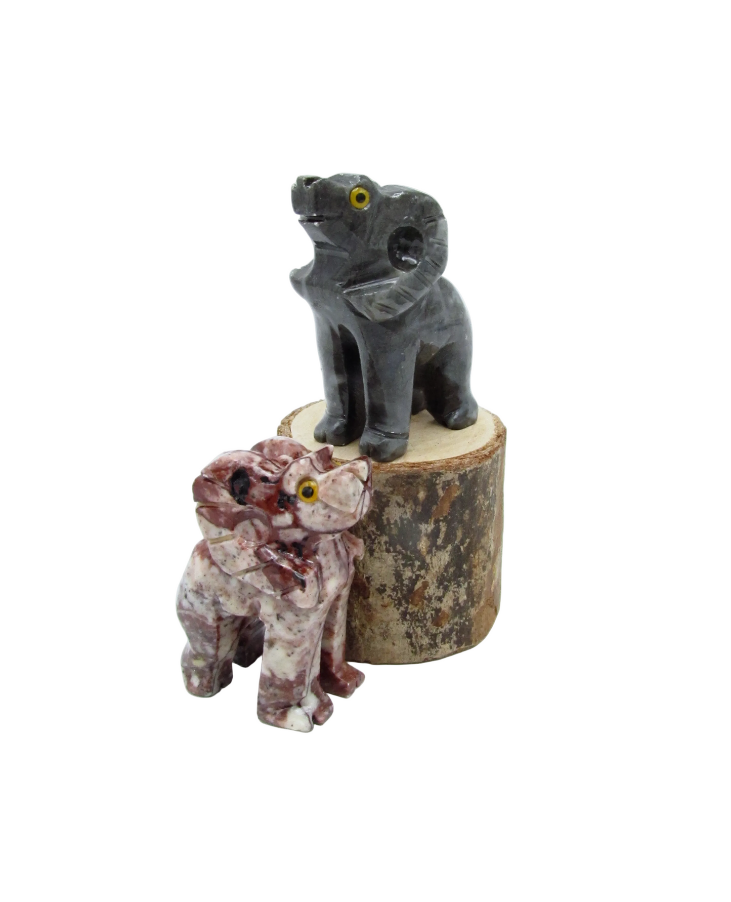 Hand-Carved Soapstone Animals | Collectible Figures