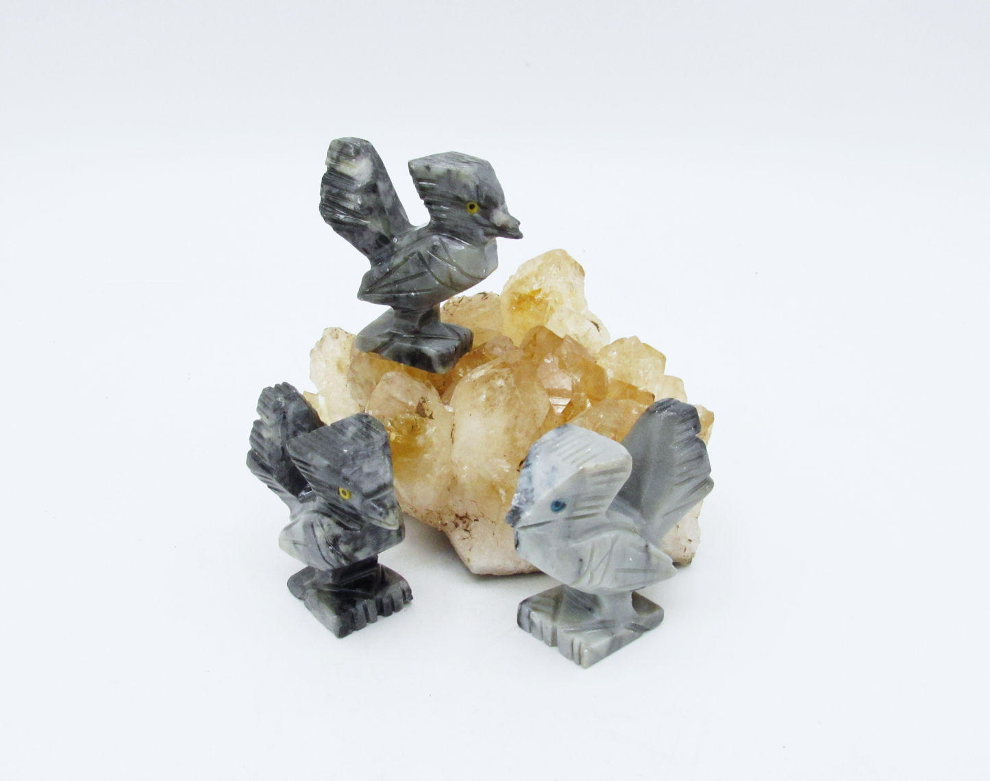 Hand-Carved Soapstone Animals | Collectible Figures