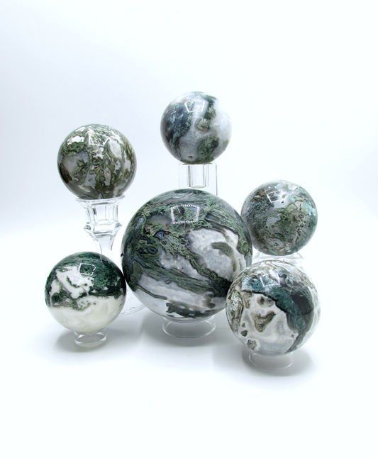 Moss Agate Sphere