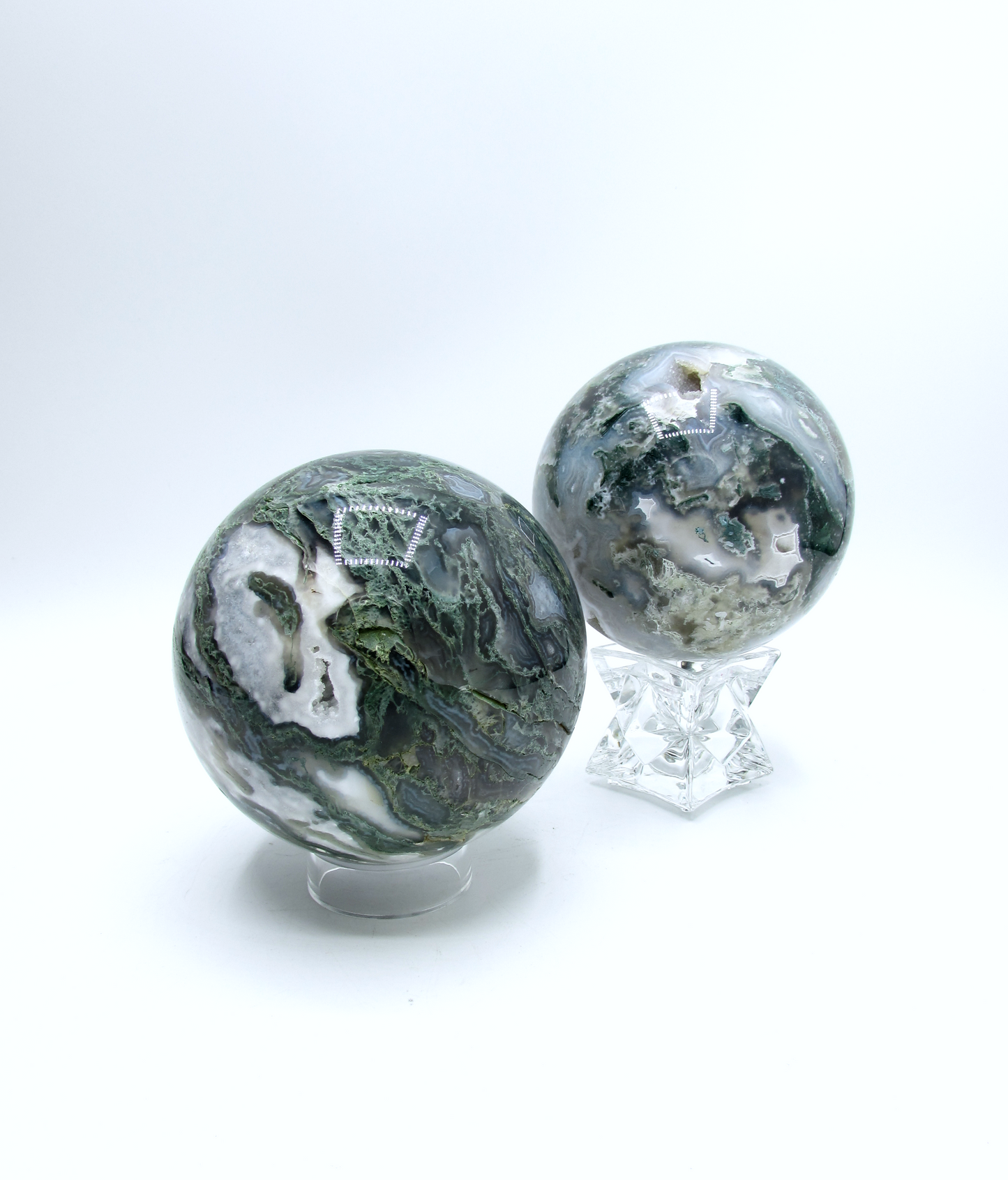 Moss Agate Sphere