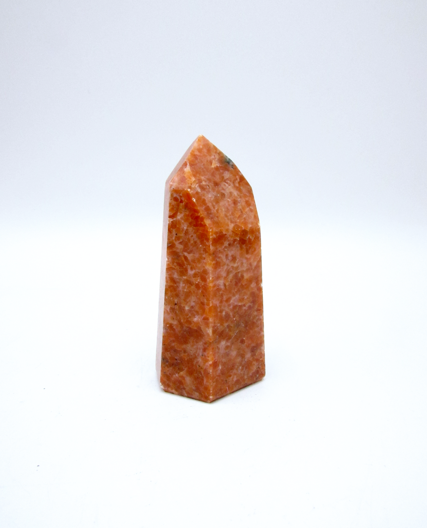 Orange Calcite Towers | Freeform Polished Calcite Point