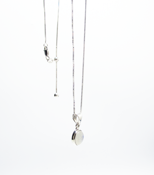 Mini Moonstone Pendant .925