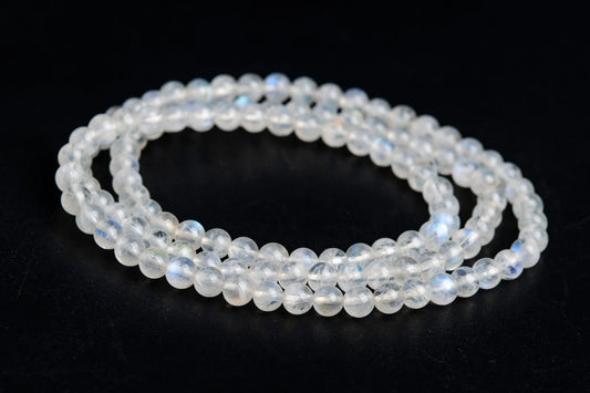 Rainbow Moonstone Stretch Bracelet