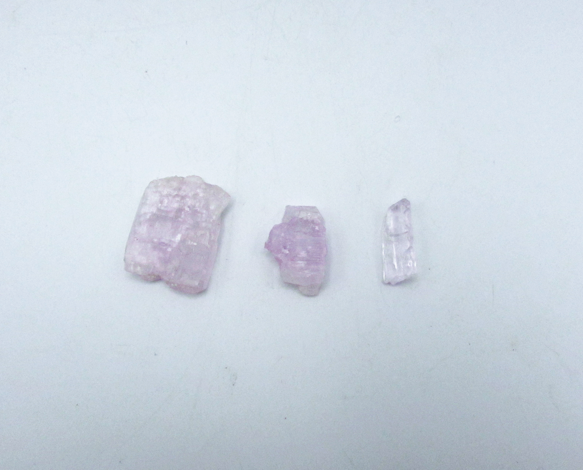 Raw Kunzite | Grade A