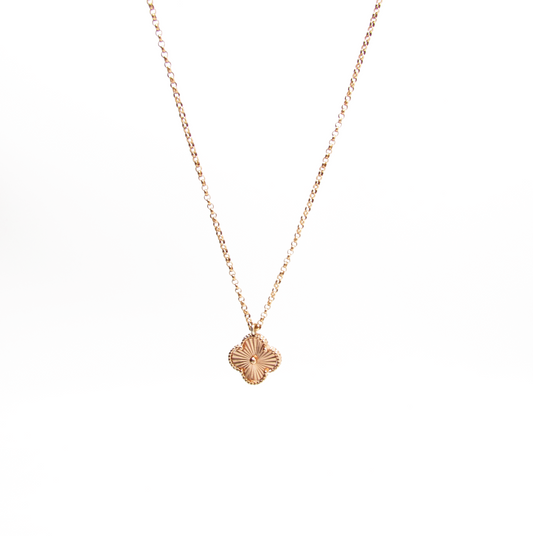 Rose Gold Clover NK 14K GF