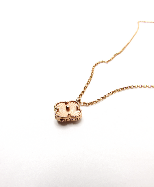 Rose Gold Clover NK 14K GF