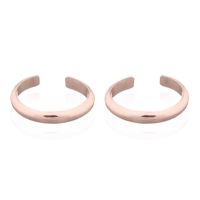 Rounded Rose Gold Ear Cuff
