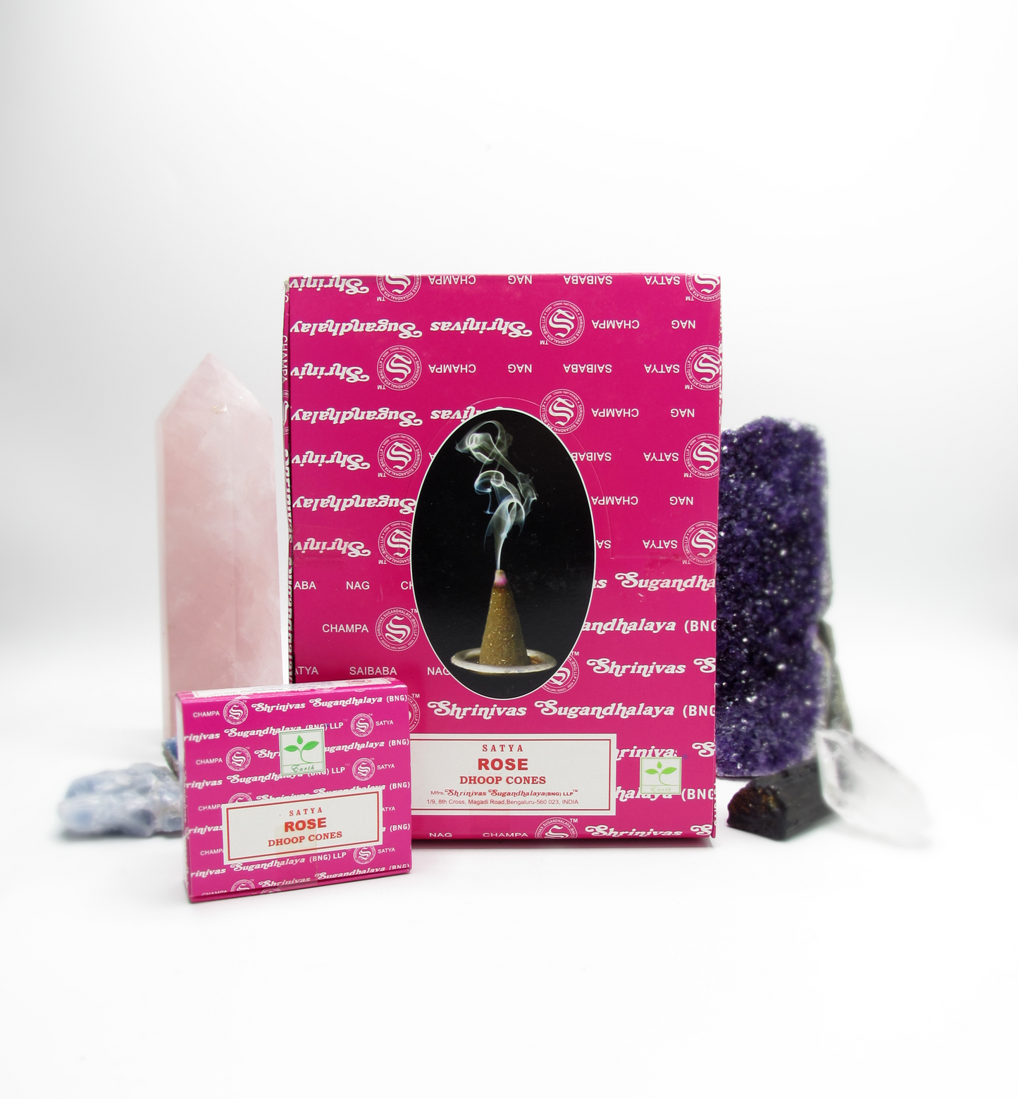 Satya Rose Cone Burner