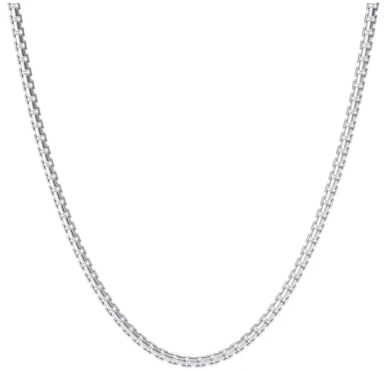 Franco Chain 3MM - Round Box Chain .925