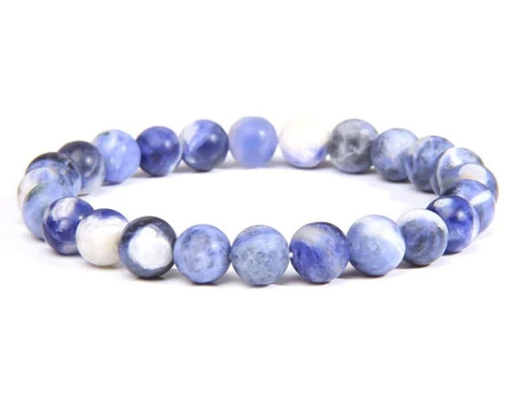 Sodalite Stretch Bracelet 8mm